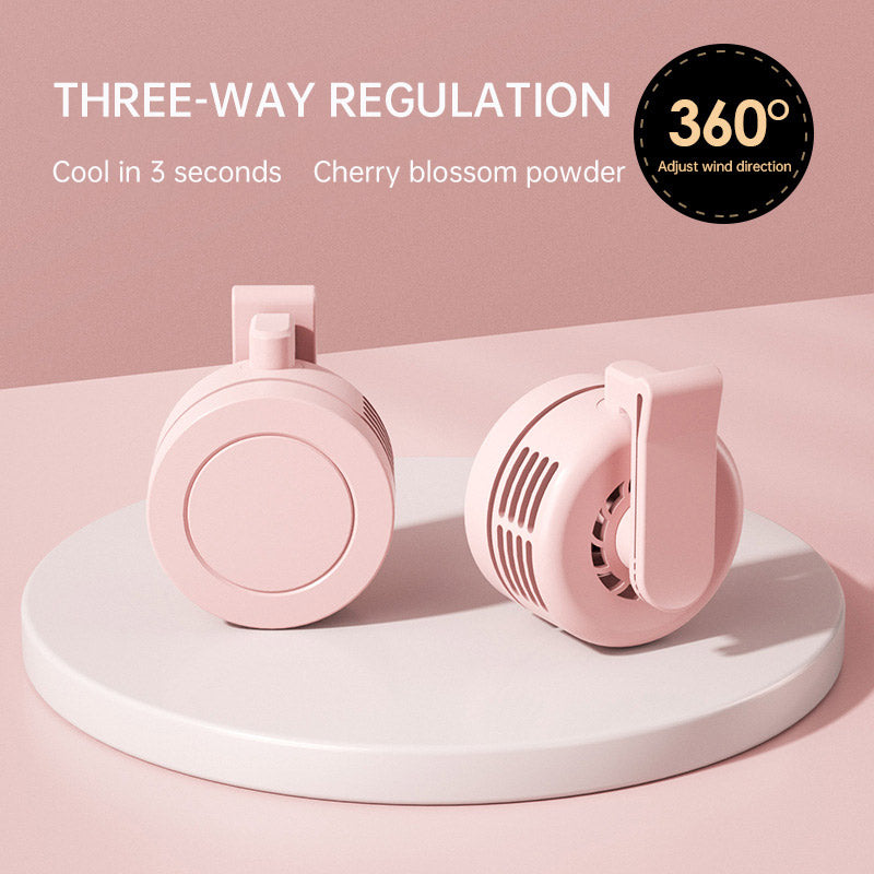 Hanging Clip Type Small Fan Ultra Quiet Usb Portable Mini Electric Fan Portable Office Student Dormitory