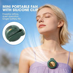 Portable Clip-on Mini Fan with No Blades, Compact Handheld Fan for Waist or Bag, Direct Factory Supply