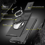 Samsung S26 Ultra Magnetic Rotating Car Mount Phone Case A17 Lens Flip Cover S25 Shockproof